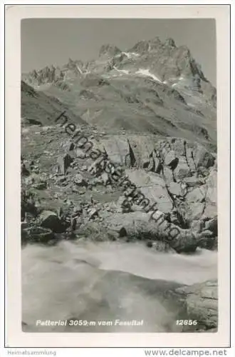 Patteriol vom Fasultal - Foto-AK