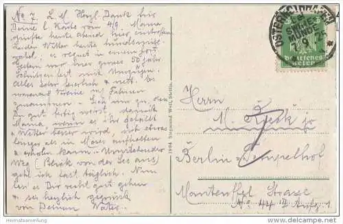 Osternothafen - Brandung an der Mole