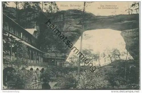 Das Prebischtor bei Herrnskretschen