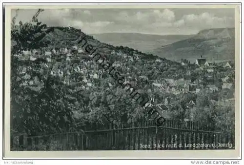 Jena - Blick nach dem Landgrafen