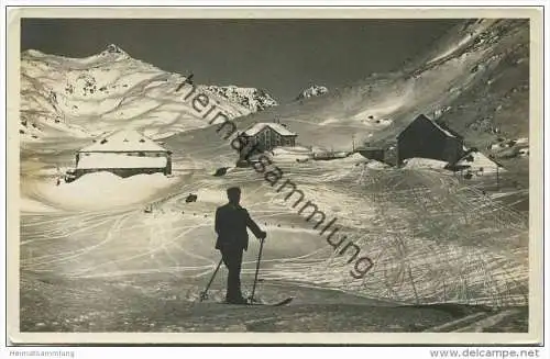 Gotthard-Hospiz - Foto-AK 20er Jahre