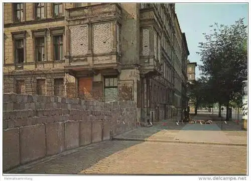 Berlin - Mauer - Bernauer Strasse - AK Grossformat