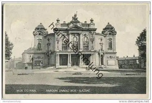 Mährisch Ostrau - Ostrava - Narodni divadlo Mor.-Slezske