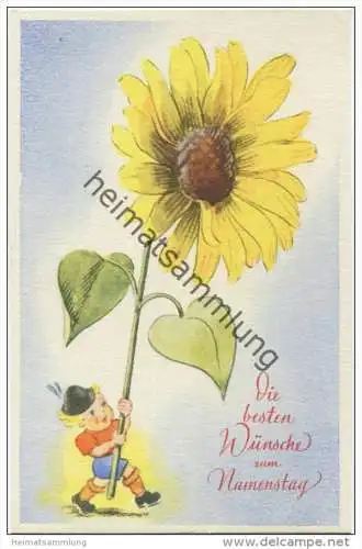 Namenstag - Magoli-Karte 40er Jahre