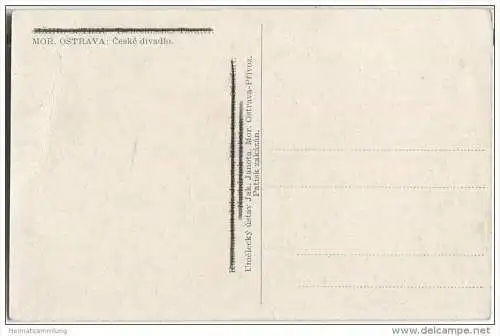 Mährisch Ostrau - Ostrava - Ceske divadlo