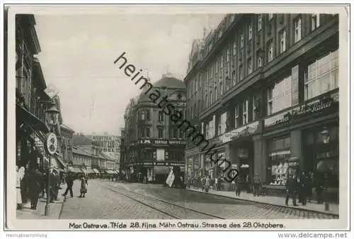 Mährisch Ostrau - Ostrava - Trida 28. Fijna - Foto-AK