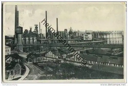 Mährisch Ostrau-Witkowitz - Ostrava-Vitkovice - Hochofenanlage
