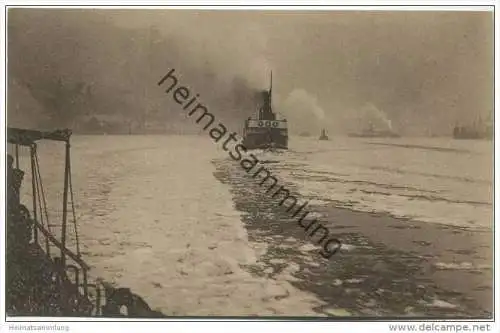 Hamburg - Hafen im Winter