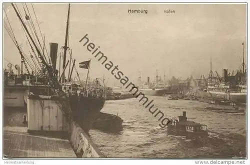 Hamburg - Hafen gel. 1929