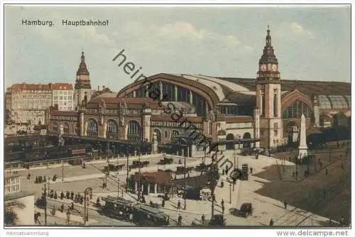 Hamburg - Hauptbahnhof - Verlag Ludwig Carstens Hamburg