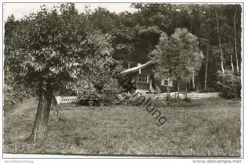 Waldkappel - Waldhäuschen - Foto-AK 60er Jahre