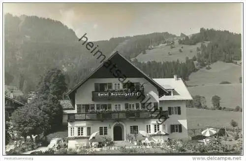 Kitzbühel - Hotel Schweizerhof - Foto-AK 50er Jahre