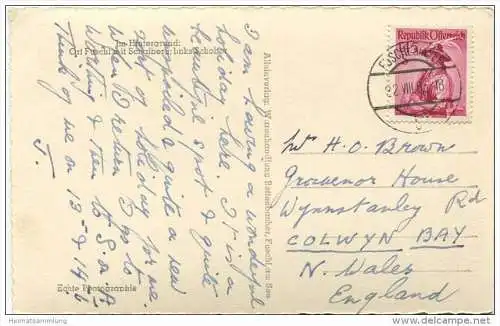 Fuschl am See - Foto-AK