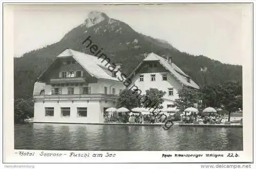 Fuschl am See - Hotel Seerose - Foto-AK