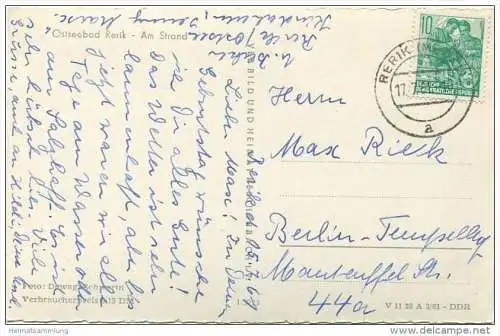 Rerik - Am Strand - Foto-AK