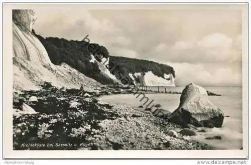 Sassnitz - Kreideküste - Foto-AK