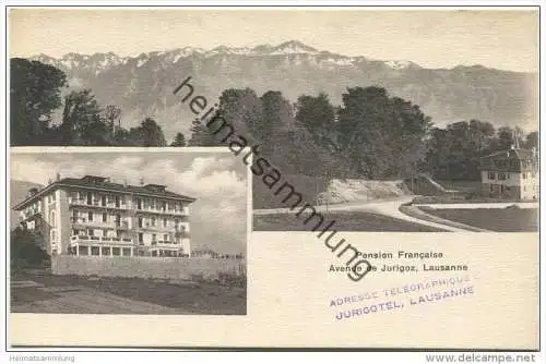 Lausanne - Pension Francaise - Avenue de Jurigoz Lausanne