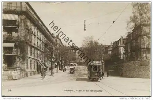 Lausanne Avenue de Georgette