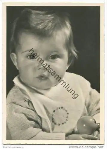 Portrait - Baby - AK Grossformat 40er Jahre