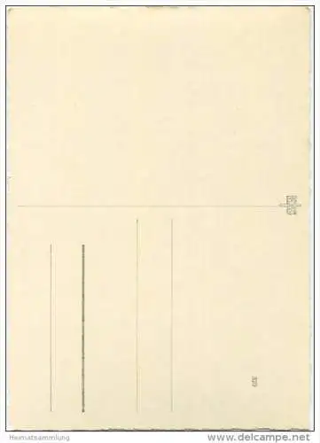 Puppe mit Hund - AK Grossformat 40er Jahre