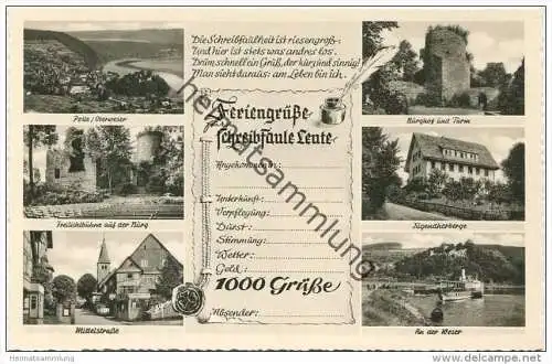 Polle - Foto-AK 50er Jahre