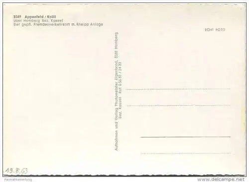 Appenfeld - Knüllwald - Foto-AK Grossformat 60er Jahre