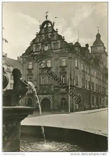 Gotha - Am Schellenbrunnen - Foto-AK Grossformat 50er Jahre