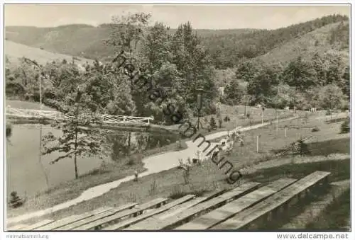 Fischbach - Kurpark - Foto-AK 50er Jahre