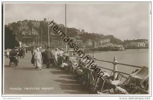 Torquay - Princess Parade - Devon - Foto-AK