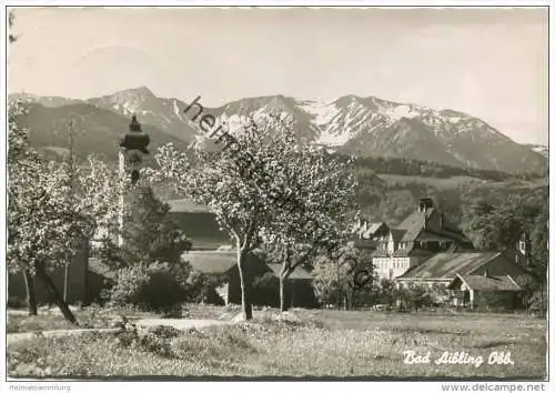 Bad Aibling - Foto-AK Grossformat