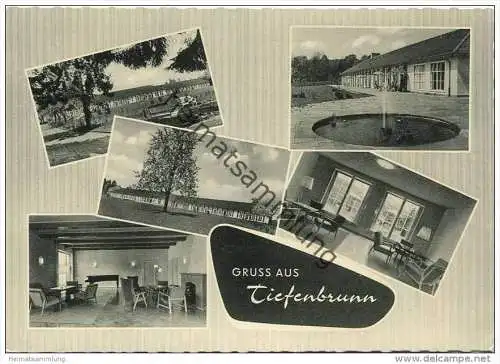 Rosdorf - Gruss aus Tiefenbrunn - AK Grossformat