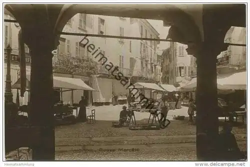 Lugano - Piazza Mercato - Foto-AK