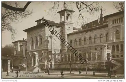 Lausanne - Le Palais de Rumine - Foto-AK