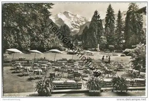 Interlaken - Kursaal - Garten
