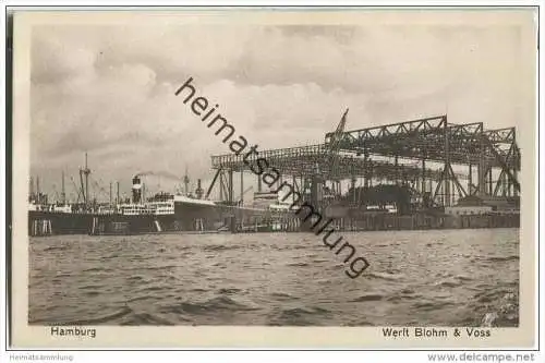 Hamburg - Schiffswerft Blohm &amp; Voss