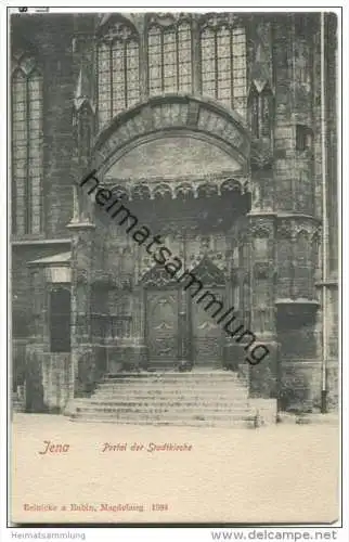 Jena - Portal der Stadtkirche