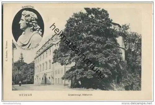 Weimar - Grossherzogliche Bibliothek