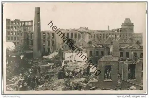 Lille - Explosion 1916 - Ruinen - Foto-AK