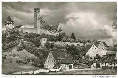 Abenberg - Schlosspartie - Foto-AK