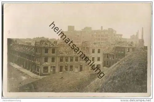 Lille - Explosion 1916 - Ruinen - Foto-AK