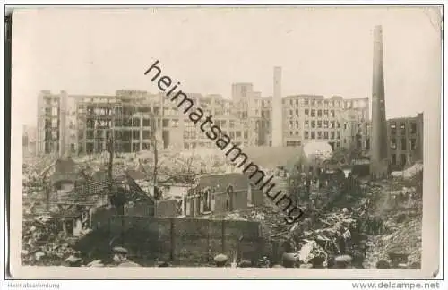 Lille - Explosion 1916 - Ruinen - Foto-AK