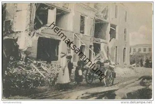 Lille - Explosion 1916 - Ruinen