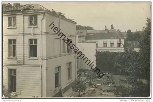 Lille - Explosion 1916 - Ruinen - einzelnes Haus - Foto-AK