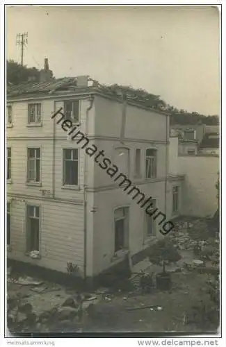 Lille - Explosion 1916 - Ruinen - einzelnes Haus - Foto-AK