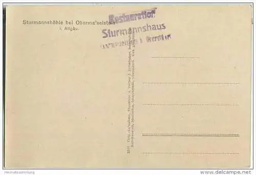 87538 Obermaiselstein - Sturmannshöhle