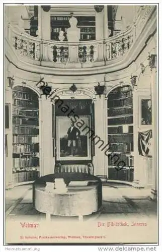 Weimar - Bibliothek - Inneres