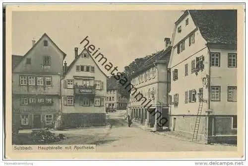 Sulzbach - Hauptstrasse - Apotheke