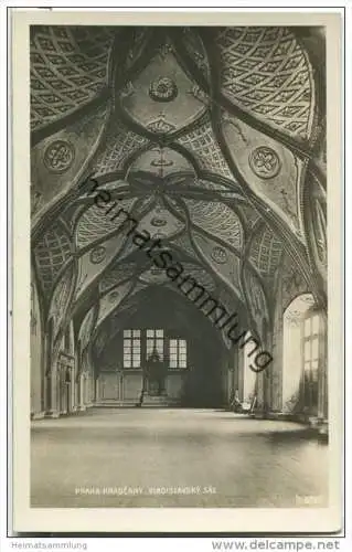Praha - Hradcany - Vladislavsky Sal - Foto-AK