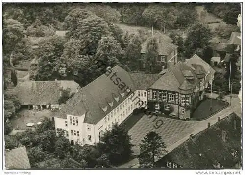 Syke - Kreishaus - Foto-AK Grossformat - Fliegeraufnahme Deutsche Luftbild KG Hamburg