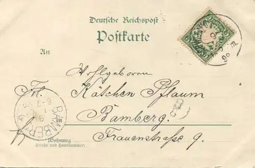 Trompeter von Säckingen - Verlag Paul Albert Berlin gel. 1898